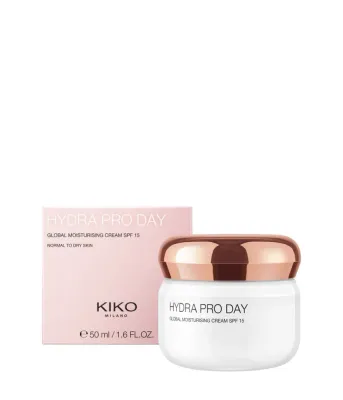 Дневной крем для лица KIKO Milano Hydra Pro Day увлажняющий, с гиалуроновой кислотой, для нормальной и сухой кожи, 50 мл