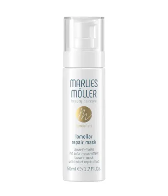 Маска для волос Marlies Moller Specialists Lamellar Repair восстанавливающая, для блеска, 50 мл
