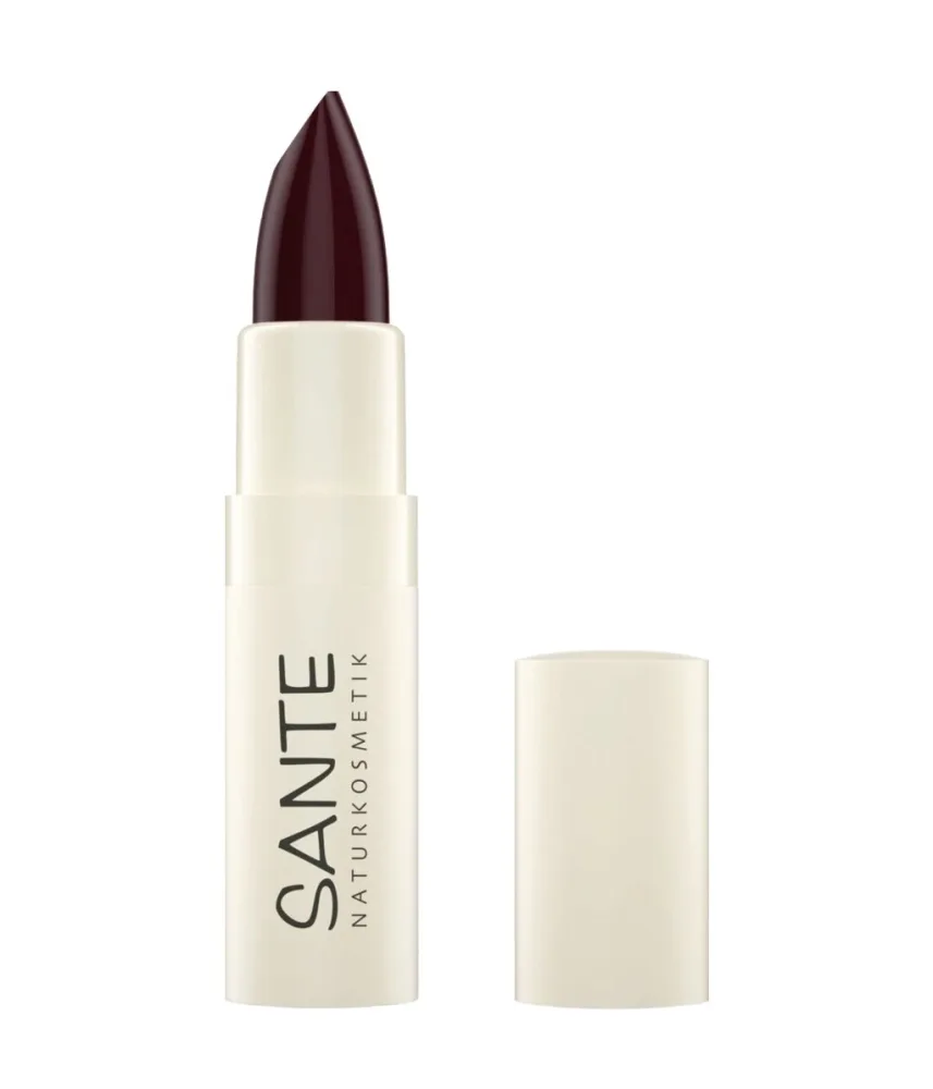 Помада Sante Moisture Lipstick увлажняющая, кремовая, оттенок 08 - Chesnut Glam