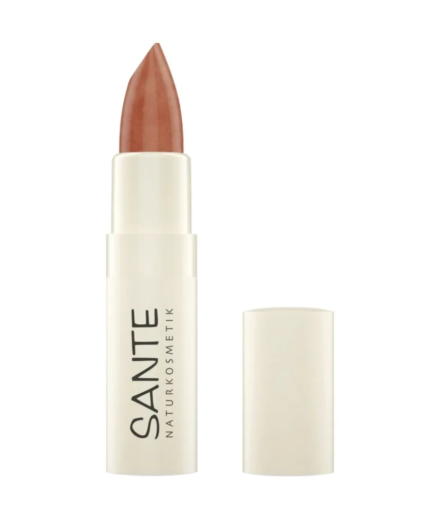 Помада Sante Moisture Lipstick увлажняющая, кремовая, оттенок 01 - Honey Glow