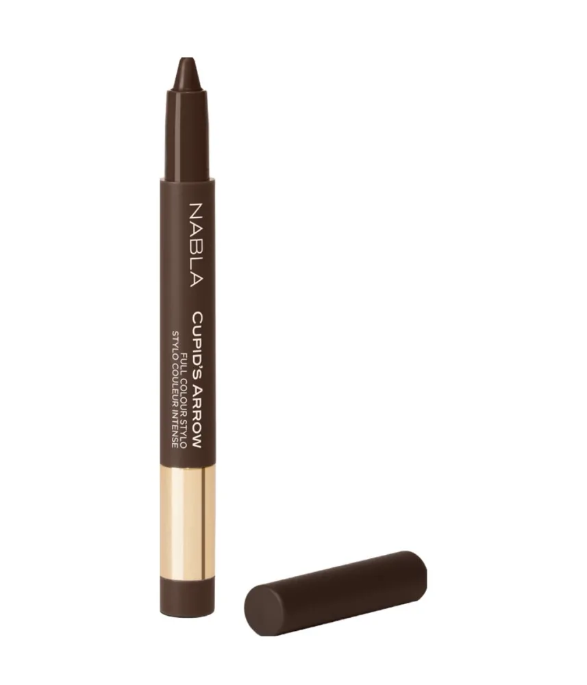 Карандаш для глаз Nabla Cupid's Arrow Longwear Stylo, стойкий, кремовый, оттенок 11 Deep Brown, 0,8 г