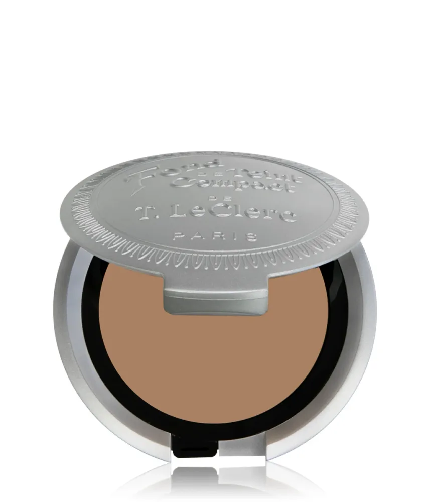 Тональная основа T.LeClerc Pressed Powder Foundation компактная, с минеральной пудрой, оттенок 04 Praline Poudre, 9 г