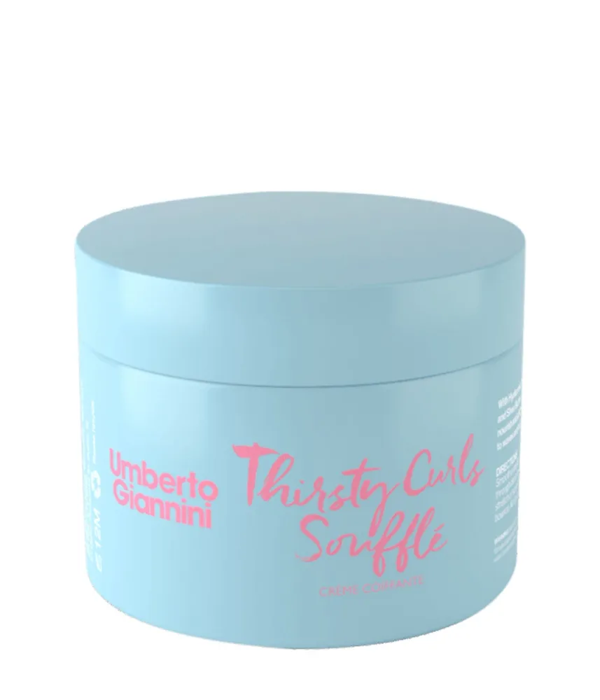 Крем-суфле для укладки Umberto Giannini Thirsty Curls Souffle увлажняющий, для сухих кудрявых волос, 300 мл