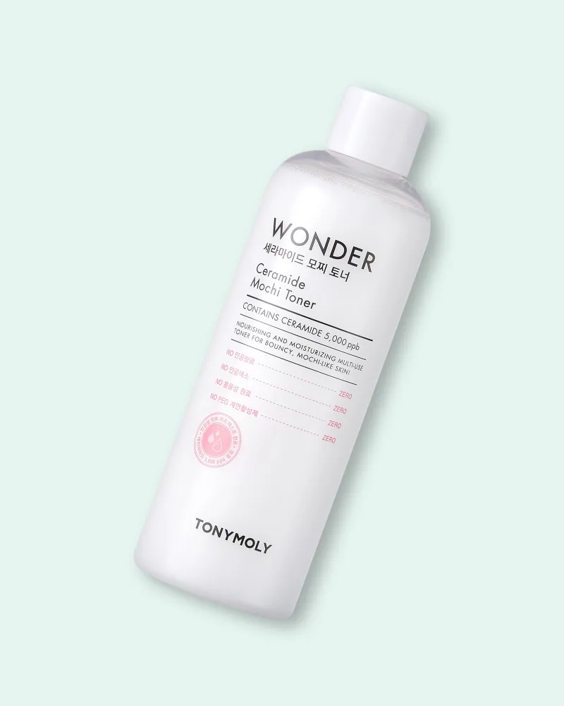Тоник для лица Tonymoly Wonder Ceramide Mochi Toner, с керамидами, для сухой кожи, 500 мл