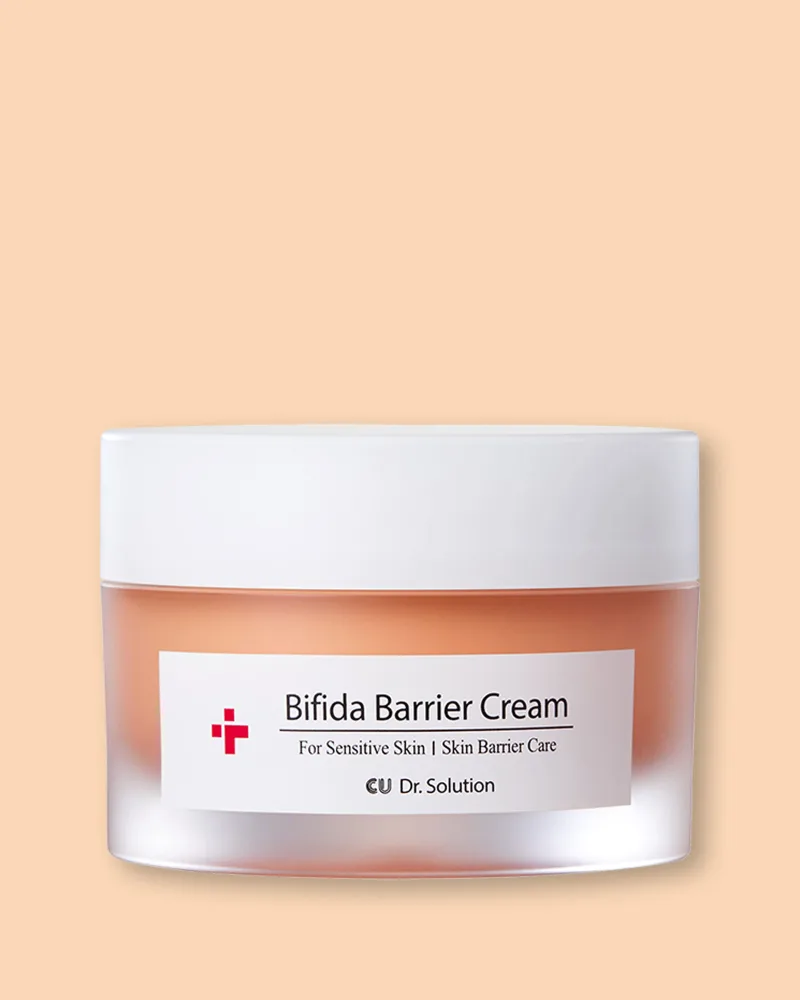 Крем для лица Cu Skin CU Dr. Solution Bifida Barrier Cream, восстанавливающий барьер, для чувствительной кожи, 50 мл