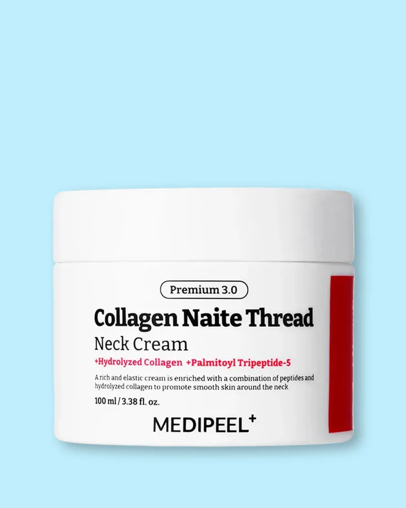 Крем для шеи Medi-Peel Premium Collagen Naite Thread Neck Cream, укрепляющий, с коллагеном и гиалуроновой кислотой