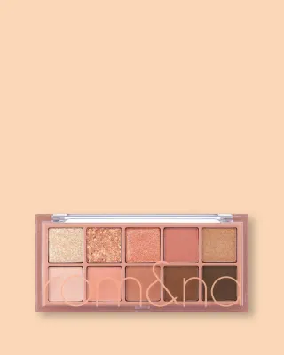Палетка теней rom&nd Better Than Palette, с блёстками, оттенок 01 Pampas Garden