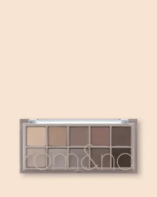 Палетка теней rom&nd Better Than Palette, с блёстками, оттенок 04 Dusty Fog Garden