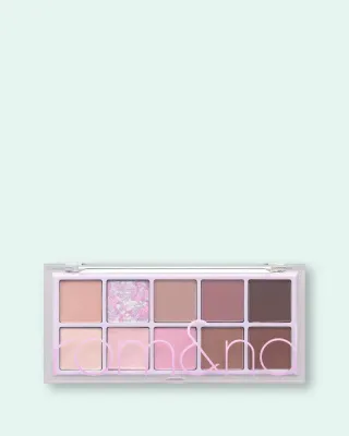 Палетка теней rom&nd Better Than Palette, с блёстками, оттенок 09 Dreamy Lilac Garden
