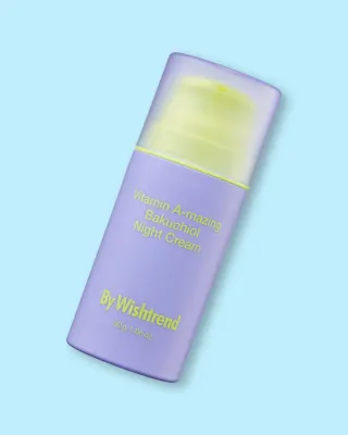 Ночной крем для лица By Wishtrend Vitamin A-Mazing Bakuchiol Night Cream, с бакучиолом, 30 г