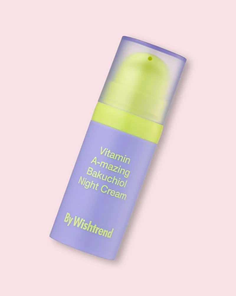 Ночной крем для лица By Wishtrend Vitamin A-Mazing Bakuchiol Night Cream, с бакучиолом, 10 г