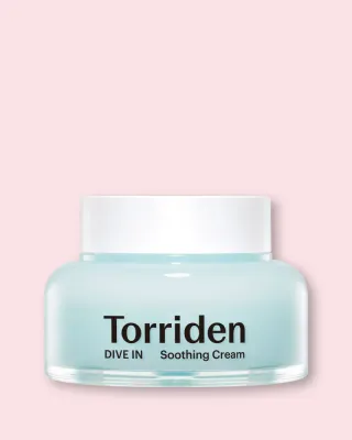 Крем для лица Torriden Dive In Low Molecular Hyaluronic Acid Soothing Cream успокаивающий, увлажняющий, 100 мл