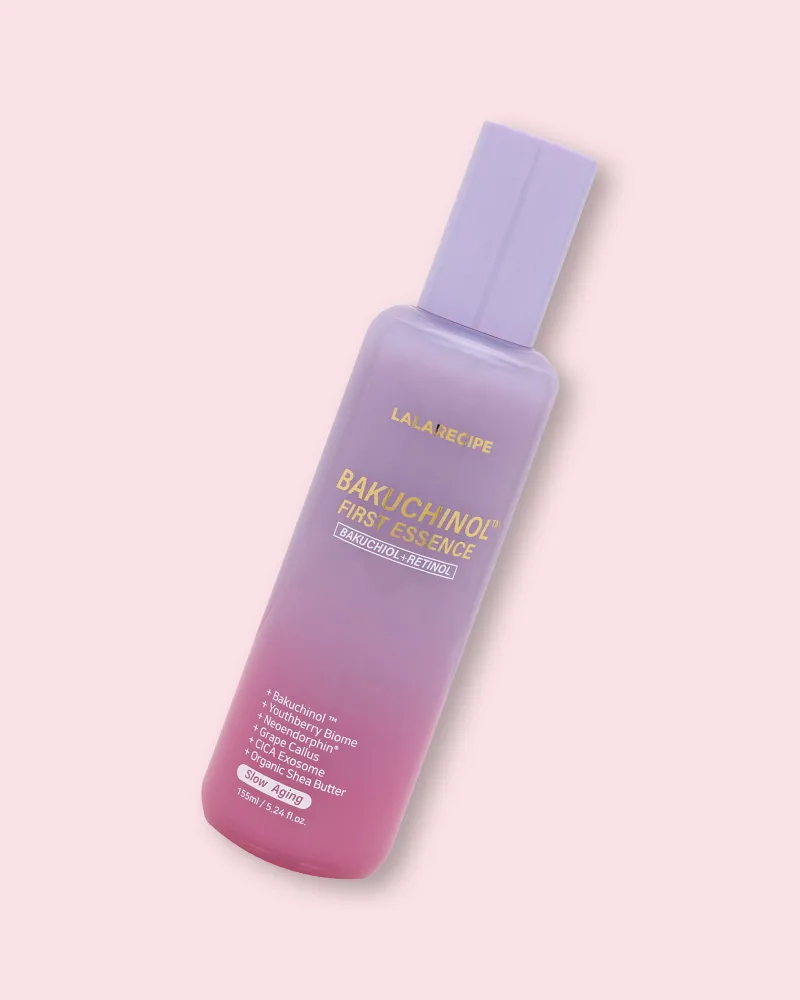 Эссенция для лица LalaRecipe Bakuchinol First Essence, с ретинолом и бакучиолом, лифтинг-эффект, 155 мл