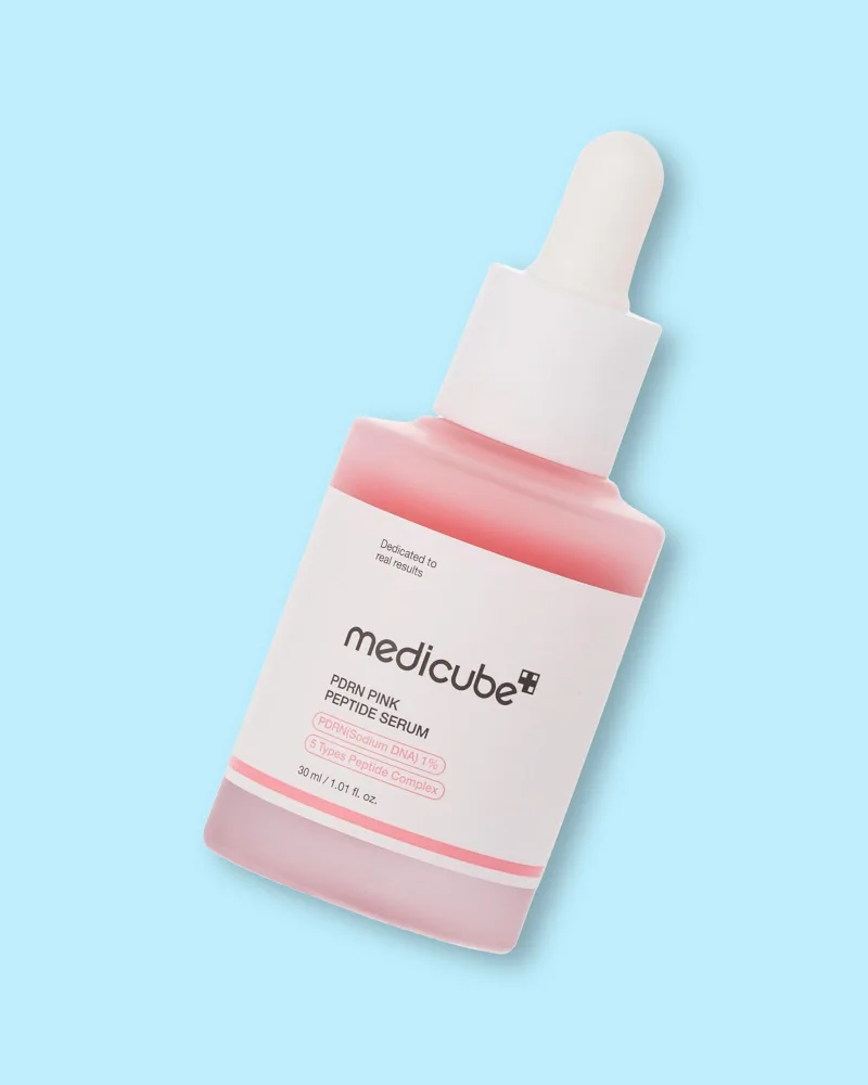 Сыворотка для лица Medicube PDRN Pink Peptide Serum, с полинуклеотидами и пептидами, для упругости, 30 мл