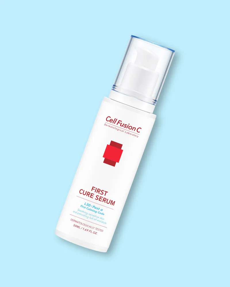 Сыворотка для лица Cell Fusion C First Cure Serum, увлажняющая, уменьшает покраснения, 50 мл