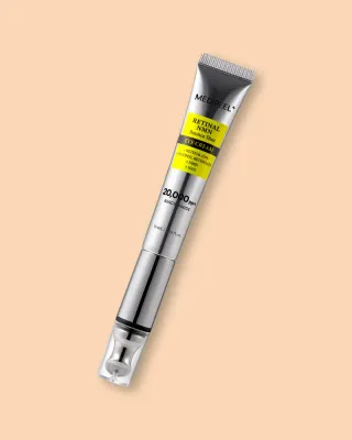 Крем-бустер для кожи вокруг глаз Medi-Peel Retinal NMN Bounce Shot Eye Cream против признаков старения, с ретиналем, 15 мл