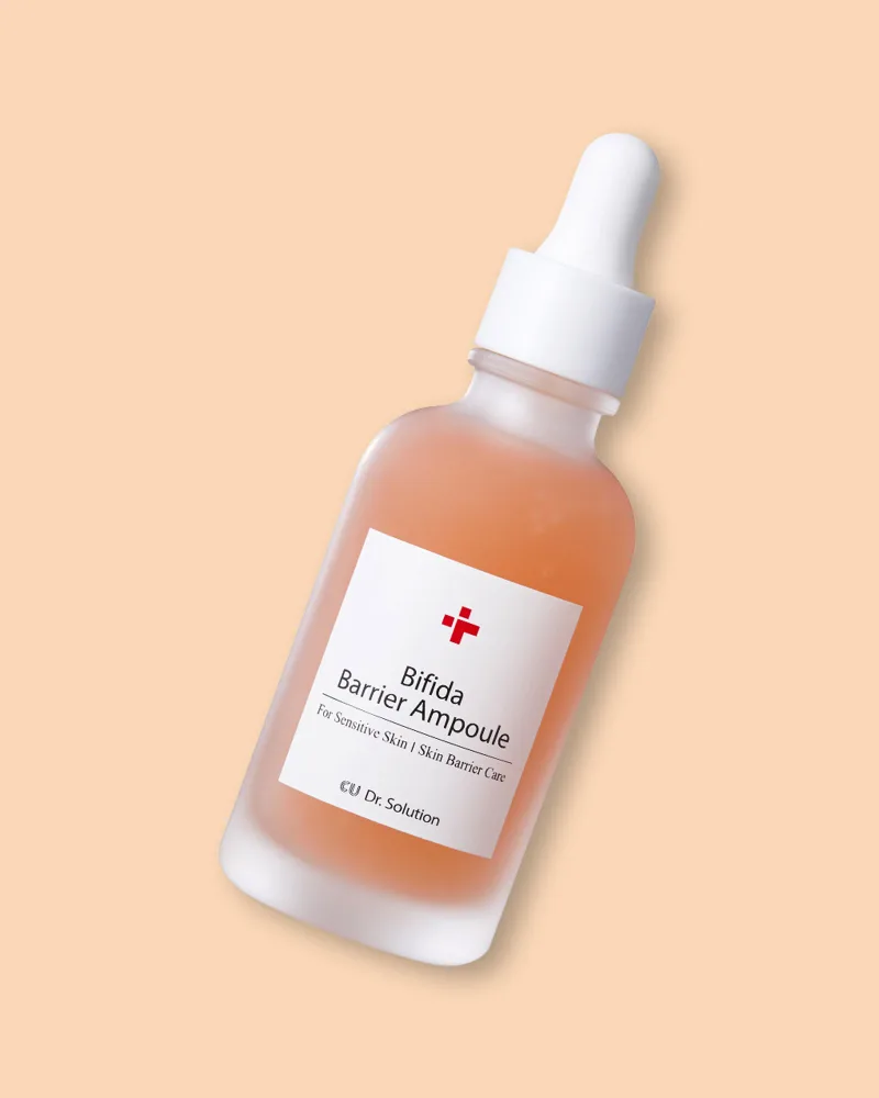 Ампула для лица Cuskin CU Dr. Solution Bifida Barrier Ampoule, увлажняющая, для чувствительной кожи, 50 мл