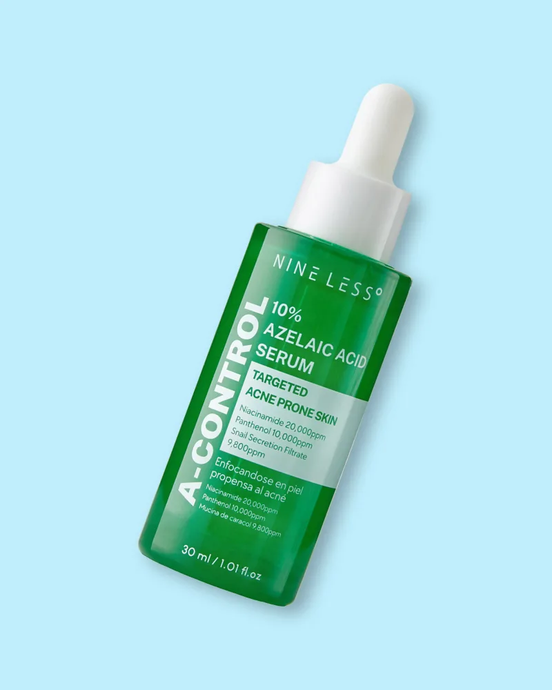 Сыворотка для лица Nine Less A-Control 10% Azelaic Acid Serum, с азелаиновой кислотой, успокаивающая, 30 мл