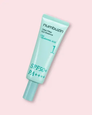 Солнцезащитная эссенция для лица Numbuzin No.1 Clear Filter Sun Essence, SPF 50+ PA++++, 50 мл