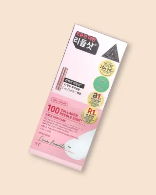 Сыворотка для лица VT Cosmetics Collagen Reedle Shot 100, с коллагеном, с микроиглами, 2 мл × 10 шт