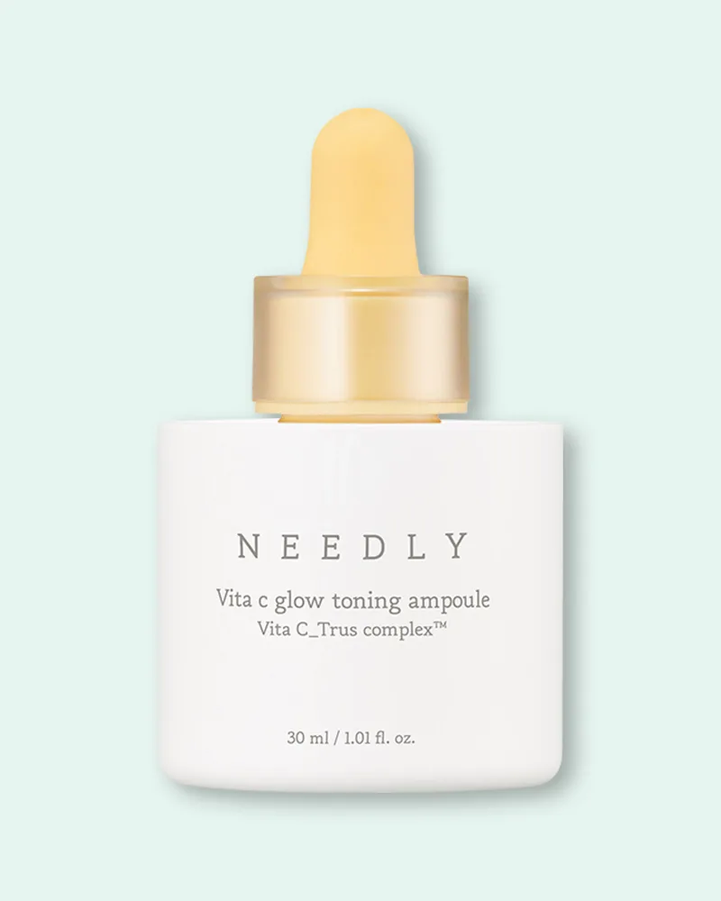 Тонизирующая ампула для лица Needly Vita C Glow Toning Ampoule, осветляющая, увлажняющая, 30 мл