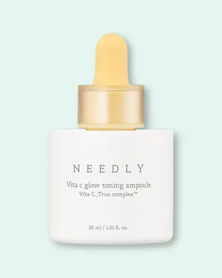 Тонизирующая ампула для лица Needly Vita C Glow Toning Ampoule, осветляющая, увлажняющая, 30 мл