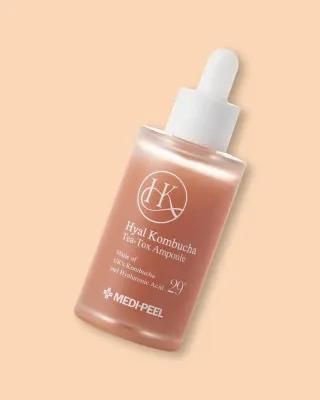 Ампула для лица Medi-Peel Hyal Kombucha Tea-Tox Ampoule, с комбучей и гиалуроновой кислотой, увлажняющая, 50 мл