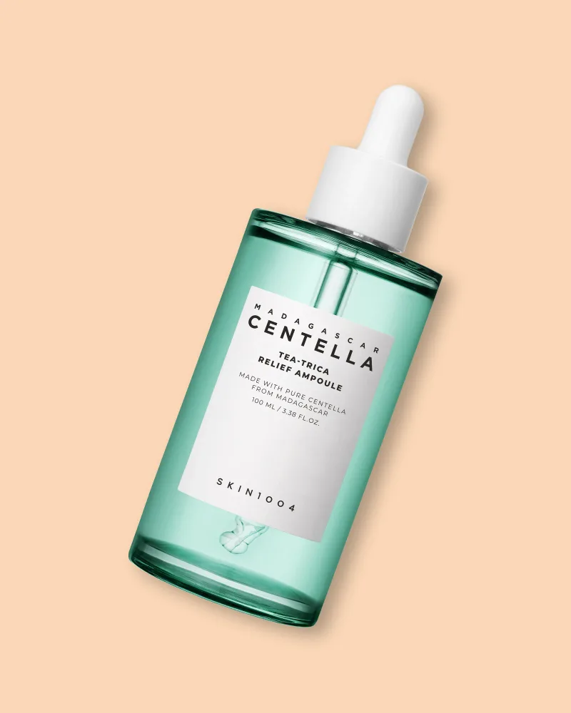 Сыворотка для лица Skin1004 Madagascar Centella Tea-Trica Relief Ampoule, против воспалений, для проблемной кожи, 100 мл