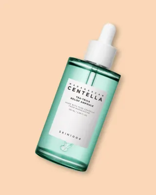 Сыворотка для лица Skin1004 Madagascar Centella Tea-Trica Relief Ampoule, против воспалений, для проблемной кожи, 100 мл