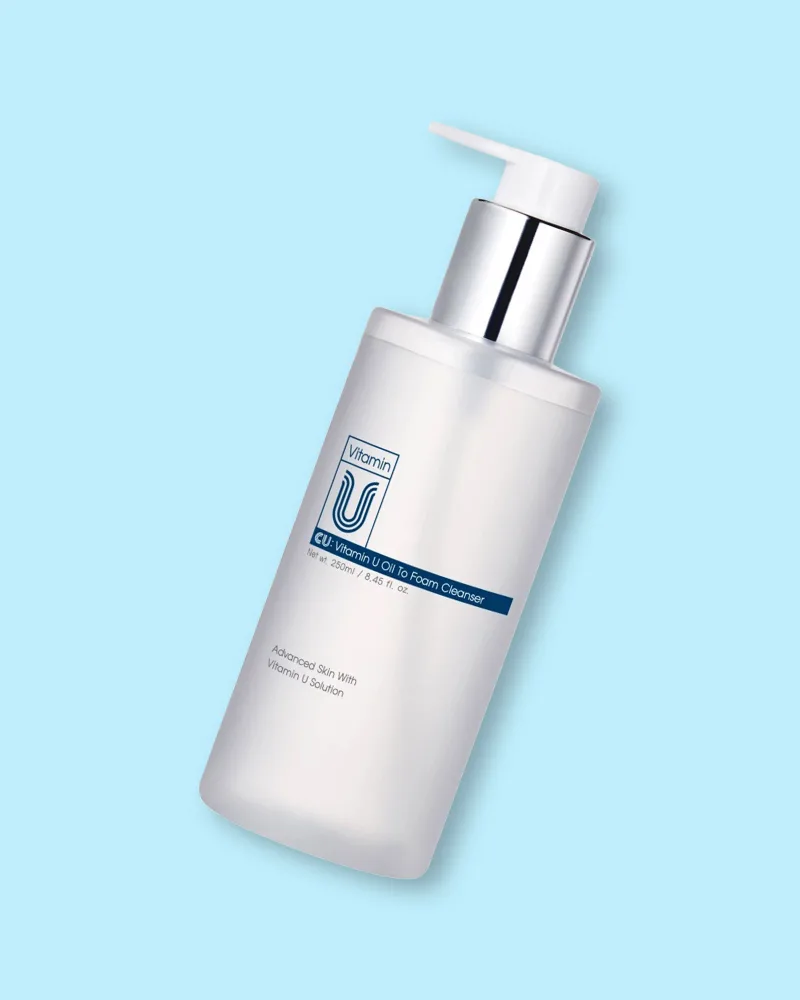 Гидрофильное масло-пенка Cu Skin CU Vitamin U Oil To Foam Cleanser 2 в 1, 250 мл