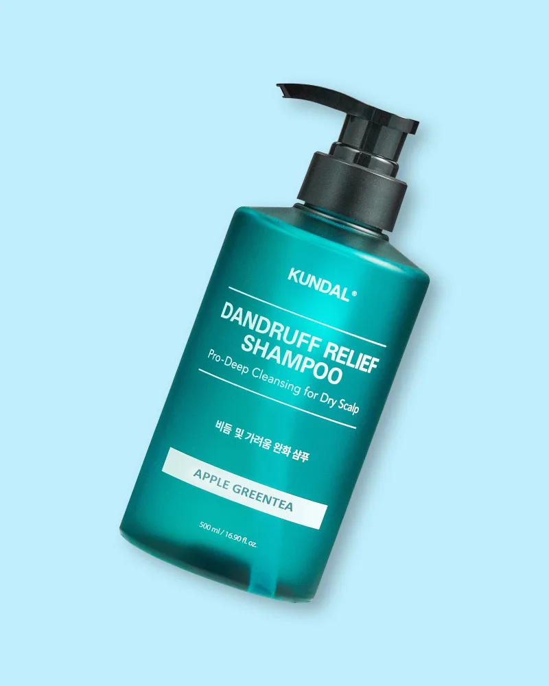 Шампунь против перхоти Kundal Dandruff Shampoo Apple Green Tea с яблоком и зелёным чаем