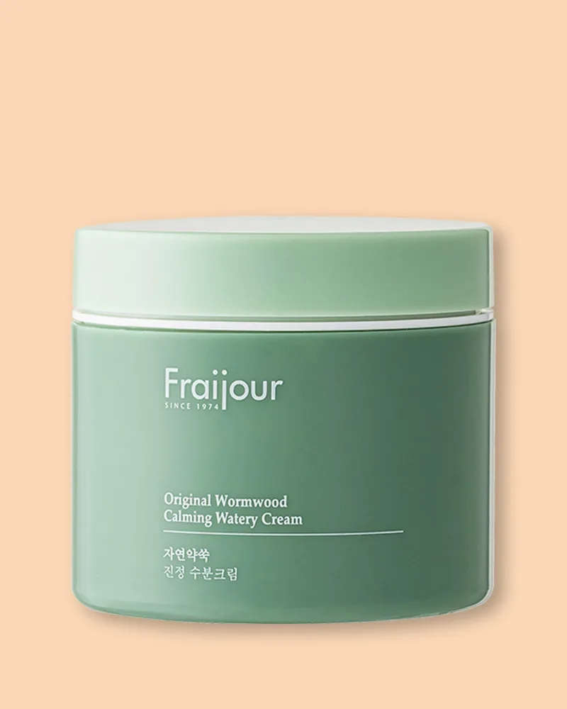 Крем для лица Fraijour Original Wormwood Calming Watery Cream успокаивающий, с полынью, для чувствительной кожи, 100 мл