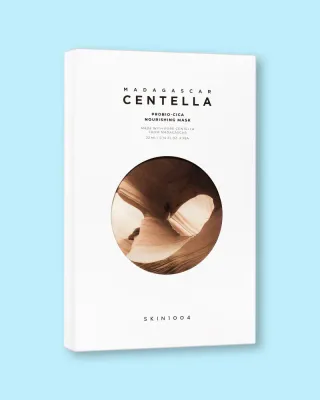 Тканевая маска для лица Skin1004 Madagascar Centella Probio-Cica Nourishing Mask с пробиотиками, питательная, 22 мл × 5 шт