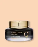 Антивозрастной крем для лица FarmStay Black Snail & Peptide 9 Perfect Cream с муцином улитки и пептидами, 55 мл — фото 1
