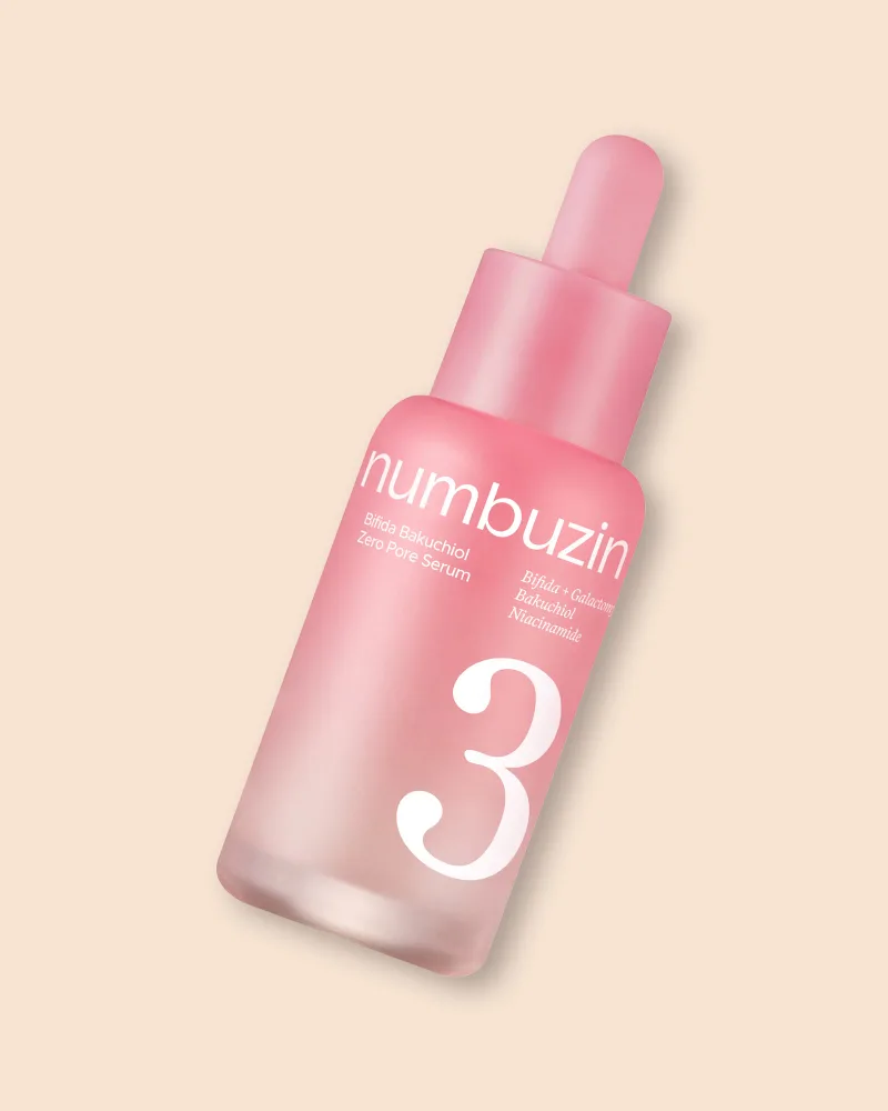 Сыворотка для лица Numbuzin No.3 Bifida Bakuchiol Zero Pore Serum, сужающая поры, с бакучиолом, 30 мл