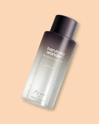Тоник для лица Haruharu Wonder Black Rice Hyaluronic Toner без спирта и отдушки, для сухой кожи, 300 мл