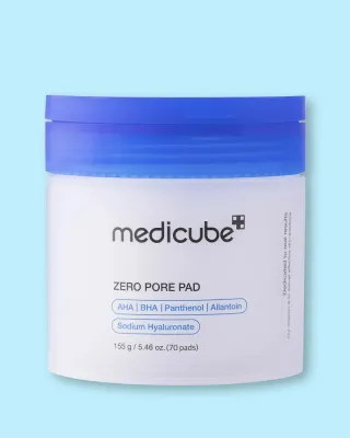 Пэды для лица Medicube Zero Pore Pad 2.0, отшелушивающие, для проблемной кожи, 155 г (70 шт)