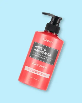 Лосьон для тела Kundal Honey & Macadamia Pure Body Lotion Cherry Blossom, увлажняющий