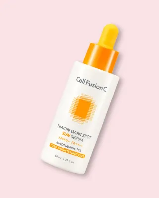Солнцезащитная сыворотка для лица Cell Fusion C Niacin Dark Spot Sun Serum, с ниацинамидом, 40 мл