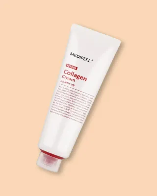 Крем для лица Medi-Peel Red Lacto Collagen Barrier Cream против возрастных изменений, с коллагеном, 80 мл