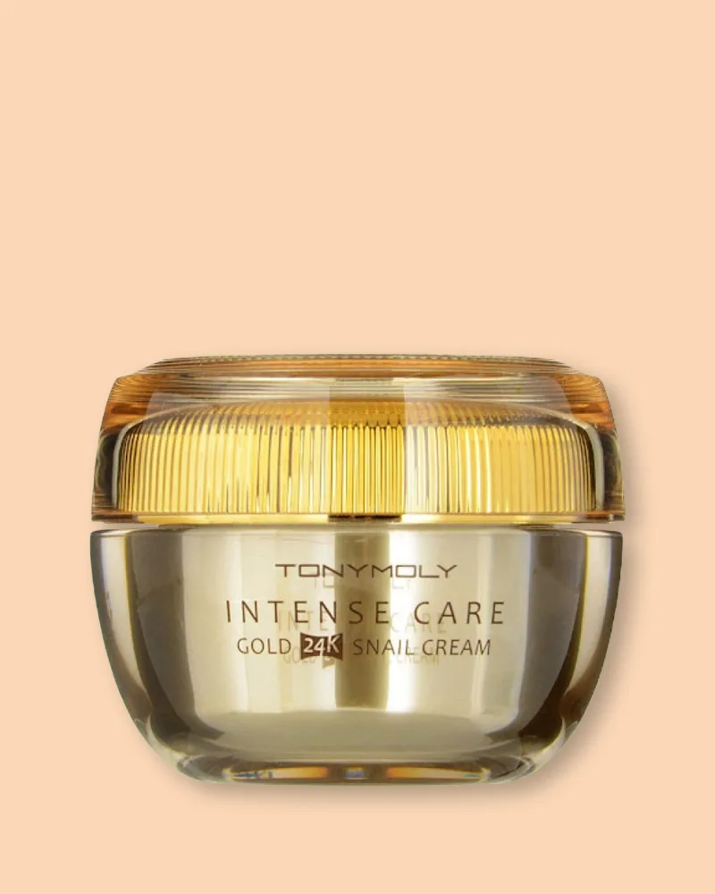 Крем для лица Tony Moly Super Intense Gold 24K Snail Cream увлажняющий, питательный, для сухой кожи, 50 мл