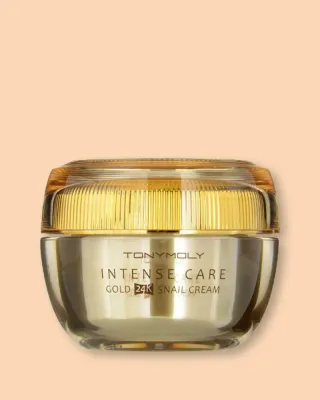 Крем для лица Tony Moly Super Intense Gold 24K Snail Cream увлажняющий, питательный, для сухой кожи, 50 мл