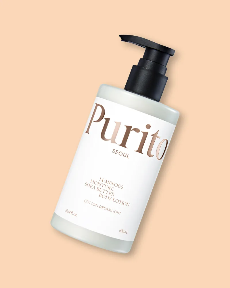 Лосьон для тела Purito Luminous Moisture Shea Butter Cotton Dreamlight, увлажняющий, с маслом ши