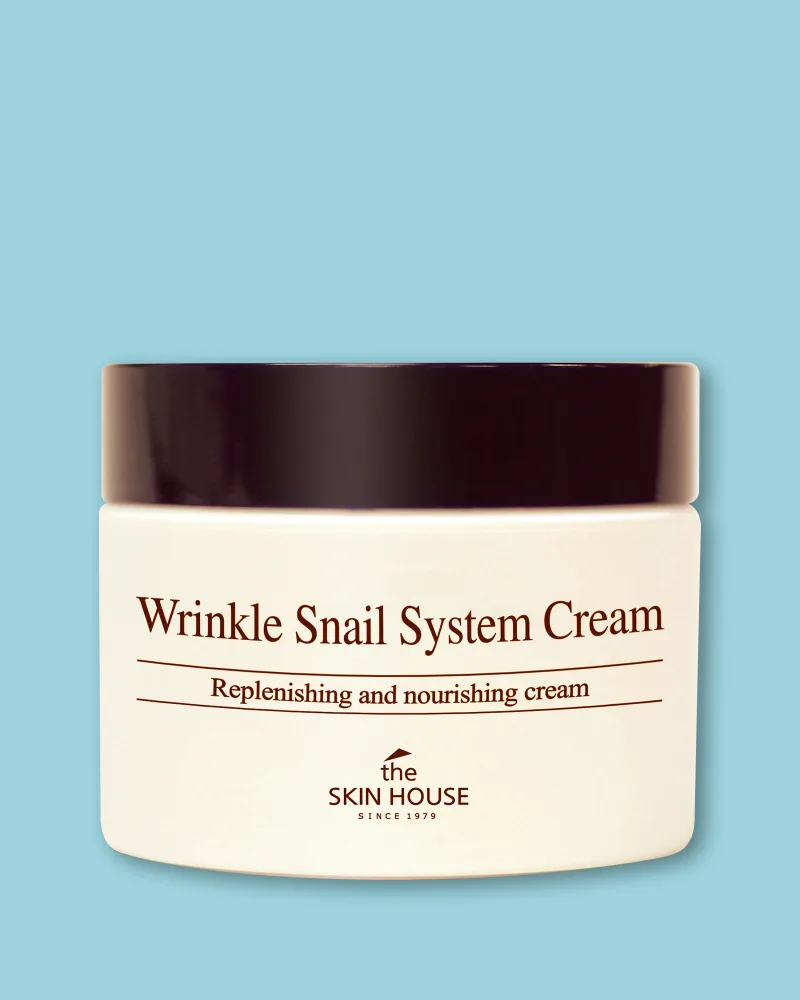 Крем для лица The Skin House Wrinkle Snail System Cream против морщин, с муцином улитки, 50 мл
