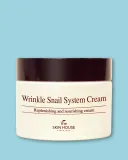 Крем для лица The Skin House Wrinkle Snail System Cream против морщин, с муцином улитки, 50 мл — фото 1