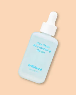 Сыворотка для лица By Wishtrend Blue Oasis Aloe Hydrating Serum, увлажняющая, с алоэ, 30 мл