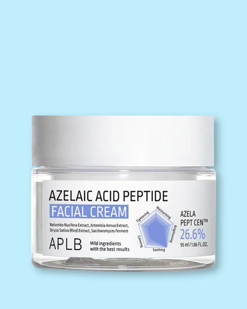 Крем для лица APLB Azelaic Acid Peptide Facial Cream с азелаиновой кислотой и пептидами, 55 мл