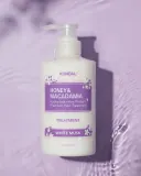 Набор Kundal Honey & Macadamia White Musk: шампунь и бальзам, с мёдом и макадамией — фото 6