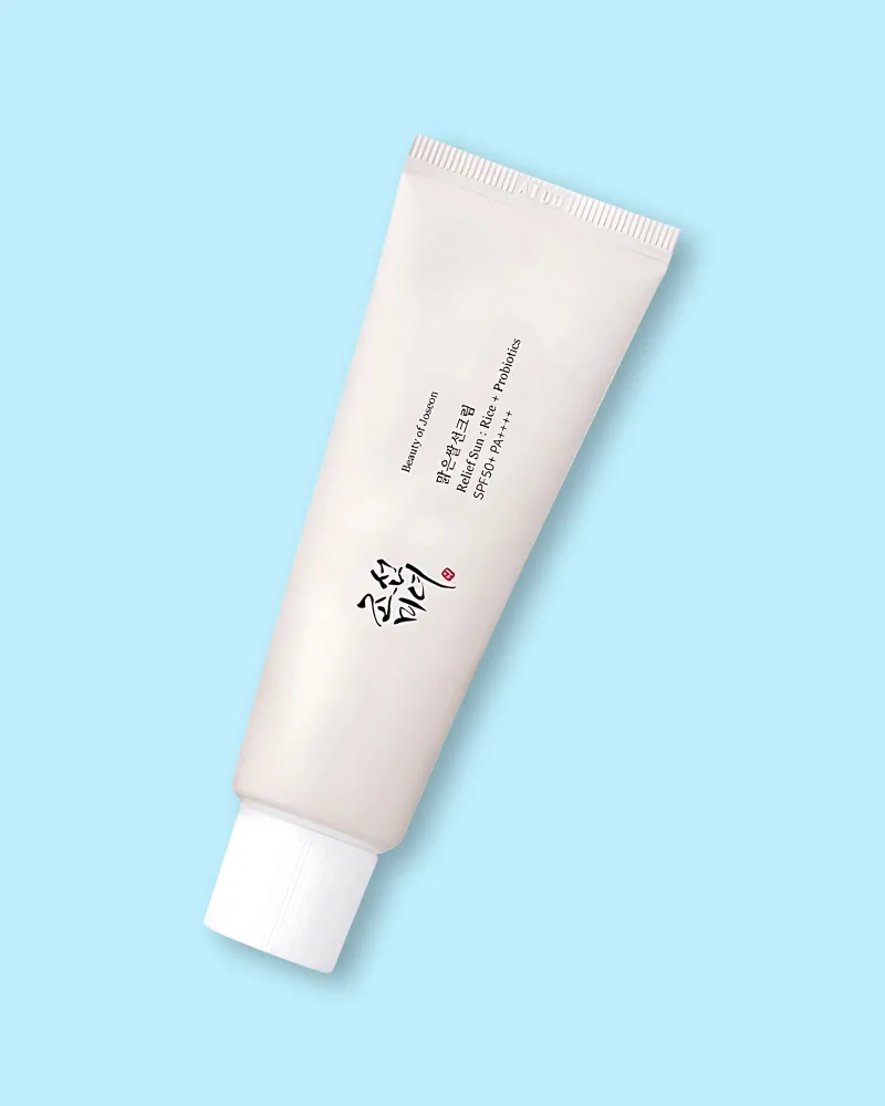 Солнцезащитный крем для лица Beauty of Joseon Relief Sun Rice + Probiotics с органическими фильтрами, 50 мл