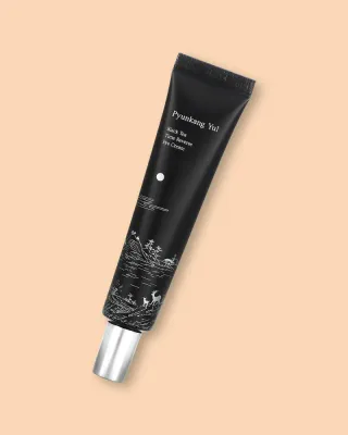 Крем для кожи вокруг глаз Pyunkang Yul Black Tea Time Reverse Eye Cream против морщин и тёмных кругов, 9 мл